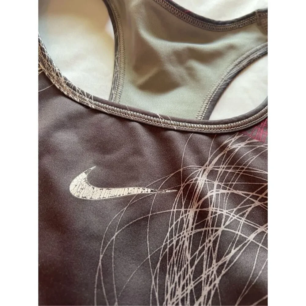 Nike Multicolored Sports Bra Woman’s Medium- See Description
